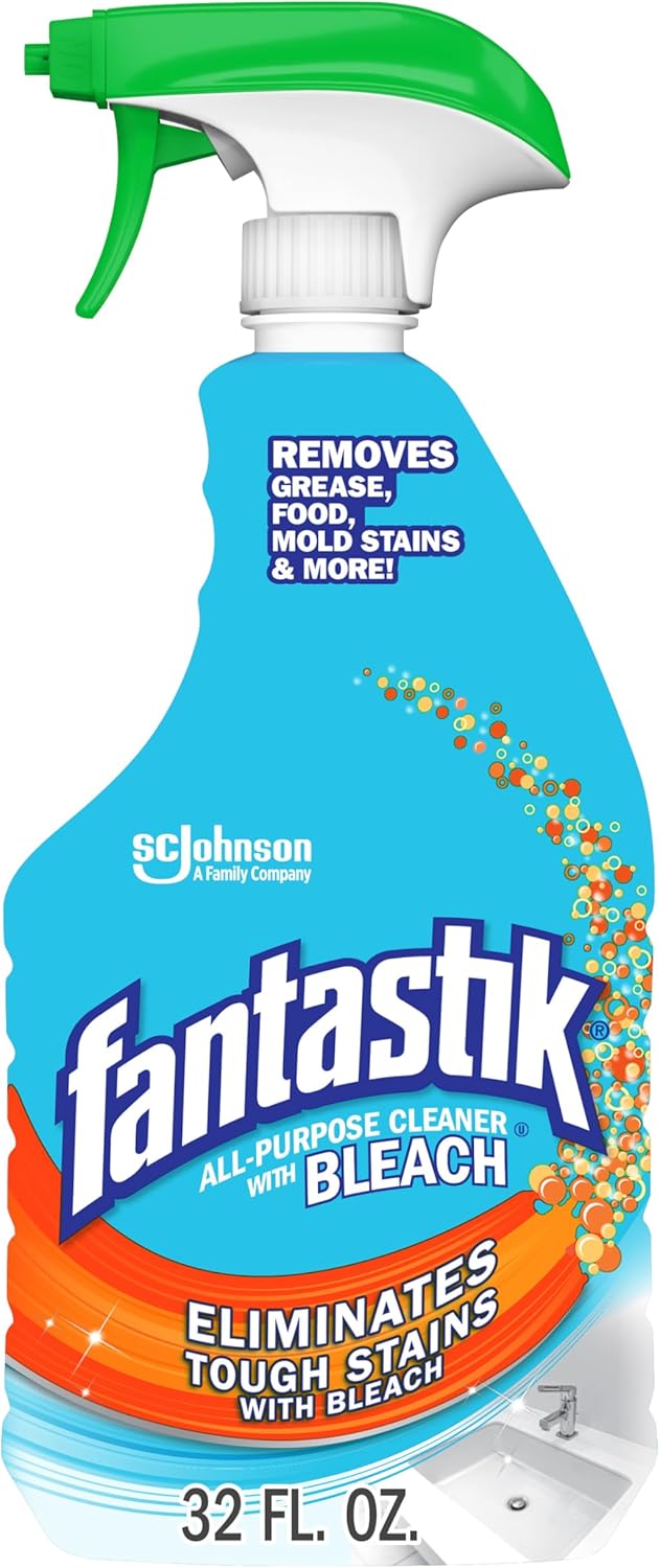 Fantastik All-Purpose Cleaner with Bleach Trigger Bottle 32 FL Oz
