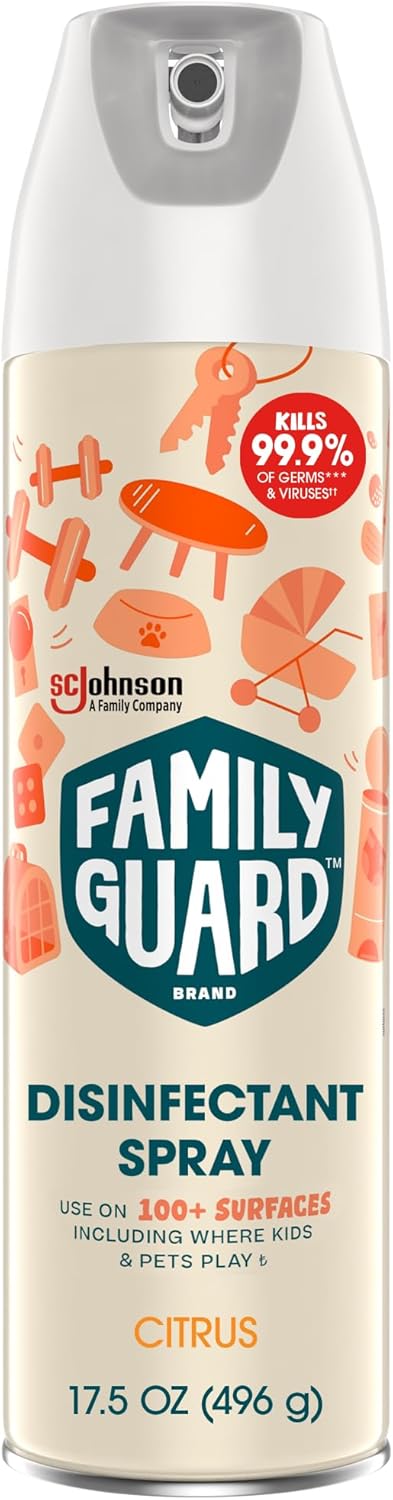 Family Guard Citrus Disinfectant Aerosol - 17.5oz