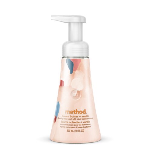 Method Holiday Foaming Hand Soap - Brown Butter + Vanilla - 10 Fl Oz