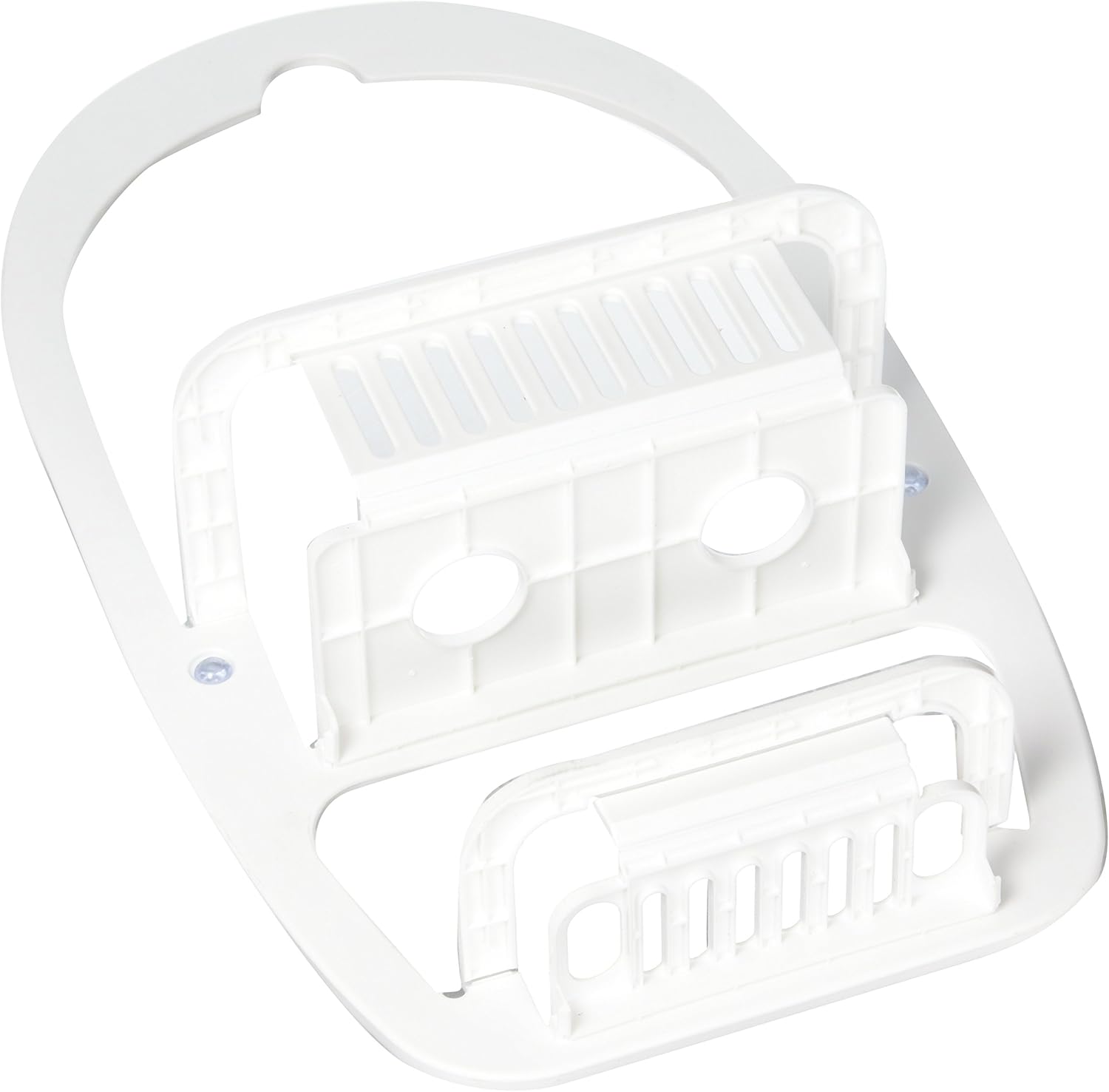 Be U Folding Shower Caddy White