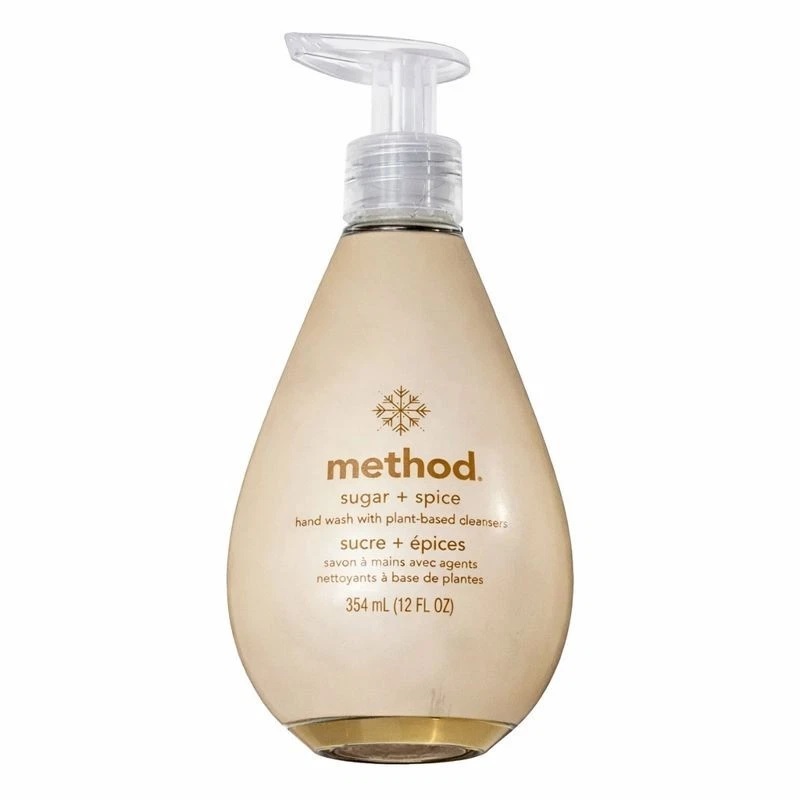 Method Gel Hand Wash Sugar + Spice 12 Fl OZ