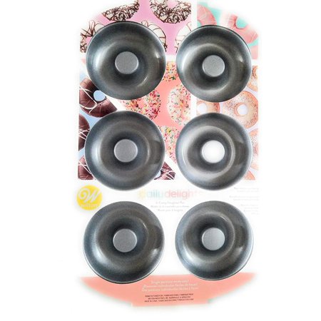 Wilton Daily Delights 6-Cavity Doughnut Pan Non-Stick